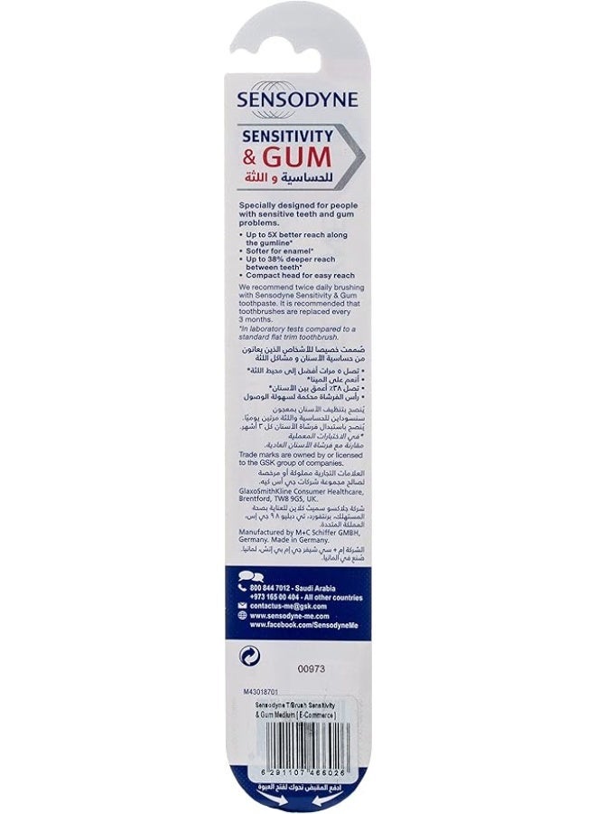 سنسوداين فرشاة أسنان سنسوداين ناعمة للحساسية واللثة - Image 3